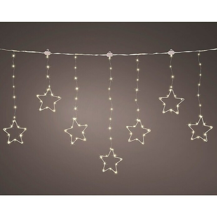 Guirnalda luminosa LED Twinkle (Para interior, Blanco neutro, 156 ud.) | BAUHAUS