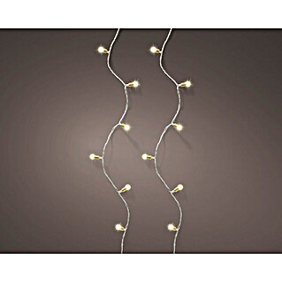 Guirnalda luminosa LED (Para interior, 17,9 cm, Blanco cálido, 180 ud.)