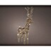 Figura decorativa LED ciervo 