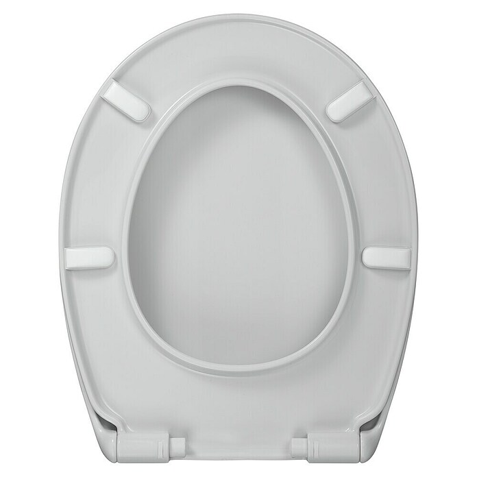 WC-Sitz La Digue (Mit Absenkautomatik, Thermoplast, Weiß)