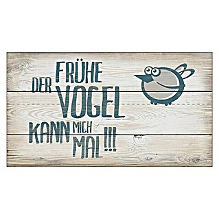 ProArt Type Hype Decopanel (Der frühe Vogel ..., B x H: 30 x 15 cm)