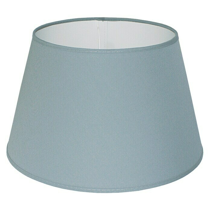 Lampenschirm (Durchmesser: 30 cm, Grau, Stoff)