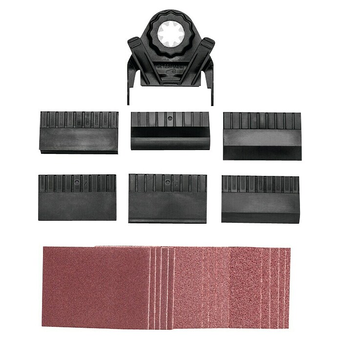 Fein Starlock Plus Set de lijado de perfiles (22 piezas)