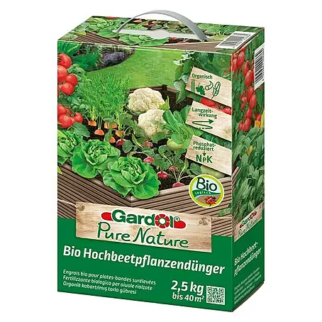 Gardol Pure Nature Bio-Hochbeetpflanzendünger