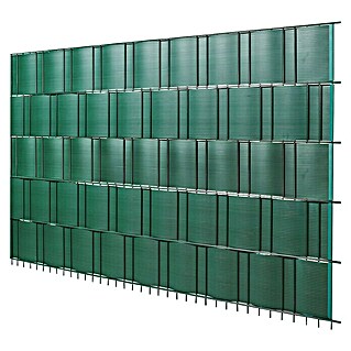 Stabilit Zaštita od pogleda u obliku traka (Zelene boje, 201,5 x 19,2 cm, 5 kom)