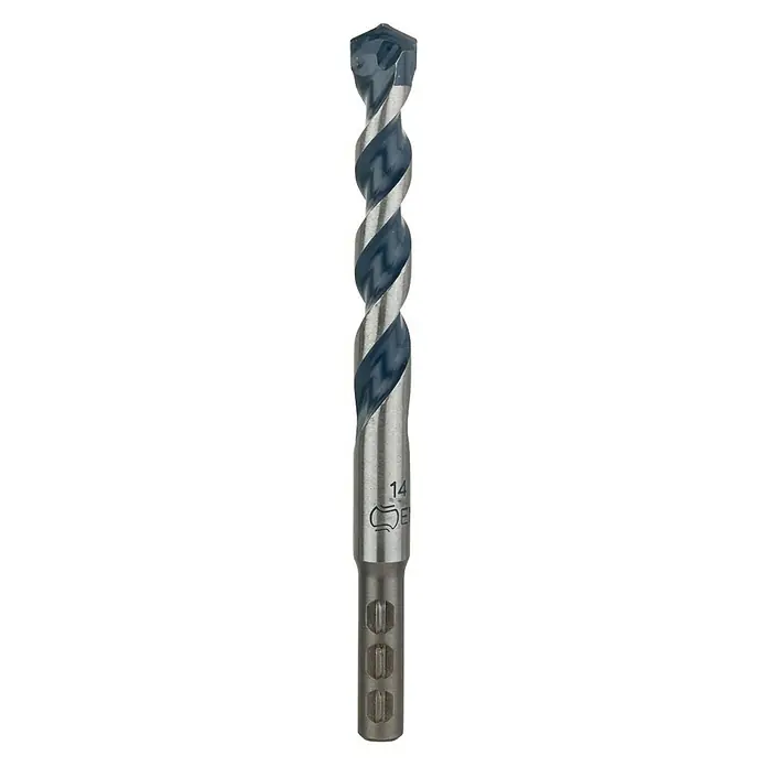 Bosch Beton- & Steinbohrer CYL-5 - Durchmesser Bohrer: 14 mm, 1 Stk., Arbeitslänge: 90 mm - Aufnahme einer Bosch CYL-9 Multi Material Bohrer, ideal zum Bohren in verschiedenen Materialien mit einer hohen Lebensdauer.