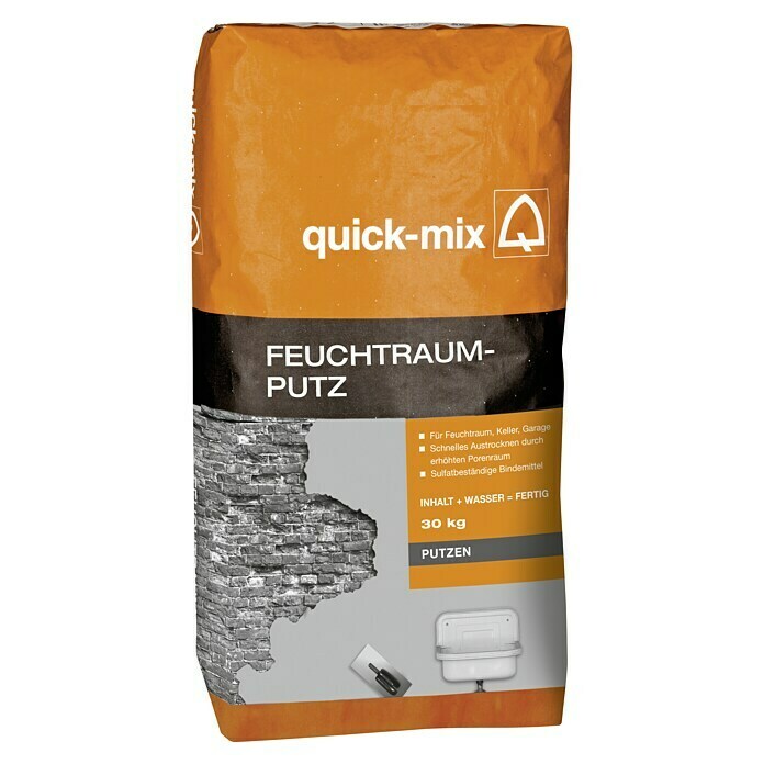 Quick-Mix Feuchtraum-Putz FRP 30 (30 kg)