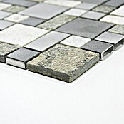 Mosaikfliese Mix XSA 525 (30 x 30 cm, Grau, Matt)