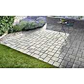 EHL Terrassenplatte Germanenplatte (Anthrazit/Creme, 40 x 40 x 6 cm, Beton)