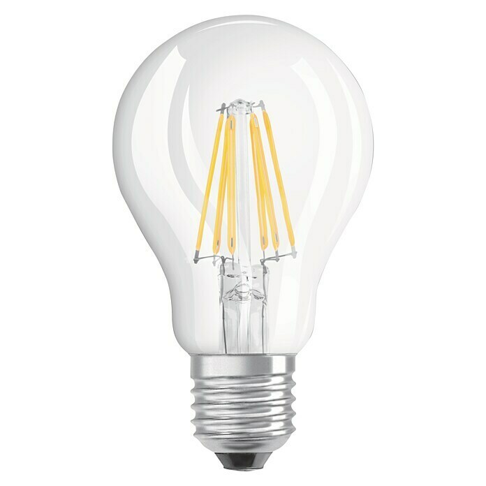 Osram LED-Leuchtmittel Retrofit Classic A (6 W, E27, A60, Warmweiß, Nicht Dimmbar, Klar)
