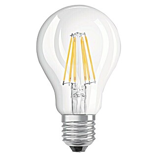 Osram LED-Lampe Retrofit Classic A (6,5 W, E27, A60, Warmweiß, Nicht Dimmbar, Klar)