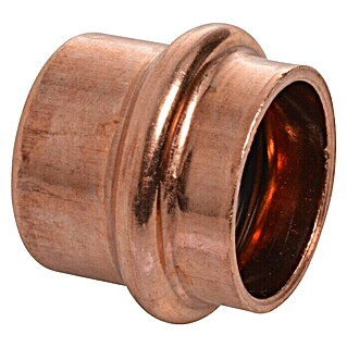 Kupfer-Presskappe (Durchmesser: 22 mm, Presskontur: V)