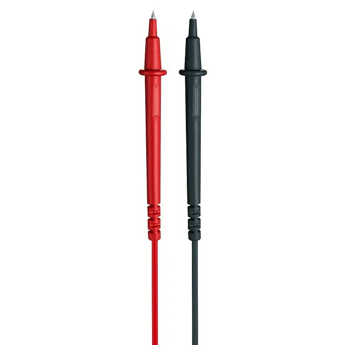 Laserliner Digital-Multimeter - Messbereich Wechselspannung: 200 V - 300 V - Zwei Multimeter-Messspitzen, eine rot und eine schwarz, für elektronische Messungen und Fehlersuche. Präzise Werkzeuge für Profis.