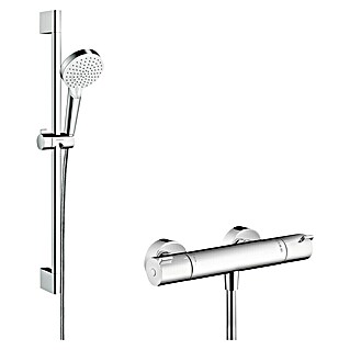 Hansgrohe Crometta Brause-Set Vario/Ecostat 1001 SL (Lochabstand: 62,5 cm, Chrom)