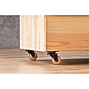 Stabilit Design-Lenkrolle (Durchmesser Rollen: 50 mm, Traglast: 40 kg, Gleitlager, Mit Platte)