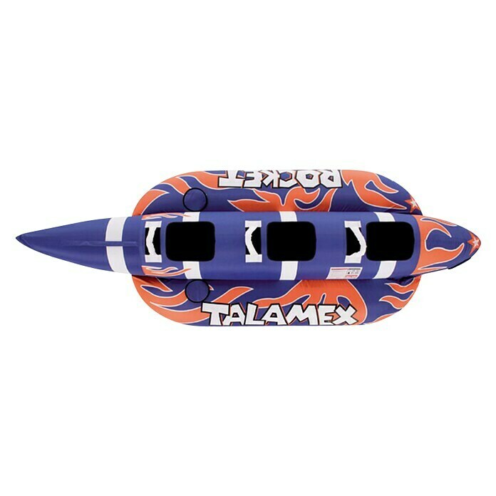 Talamex Funtube Rocket (302 cm, Geeignet für: 3 Personen, Schnellbefestigung)