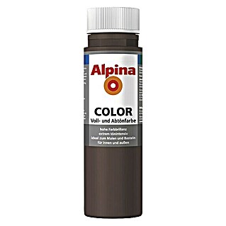 Alpina Vollton- & Abtönfarbe Color (Choco Brown, Matt, 250 ml, Lösemittelfrei)