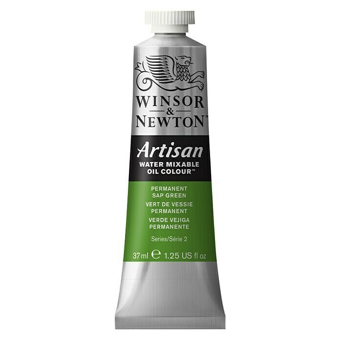 Winsor & Newton Artisan ÖlfarbePermanentgrün, 37 ml, Tube Front View