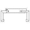 Kilsgaard Türzarge Z-M6 Lamikor (808 x 2.016 mm, DIN Anschlag: Links, Wandstärke: 165 mm, Weiß)