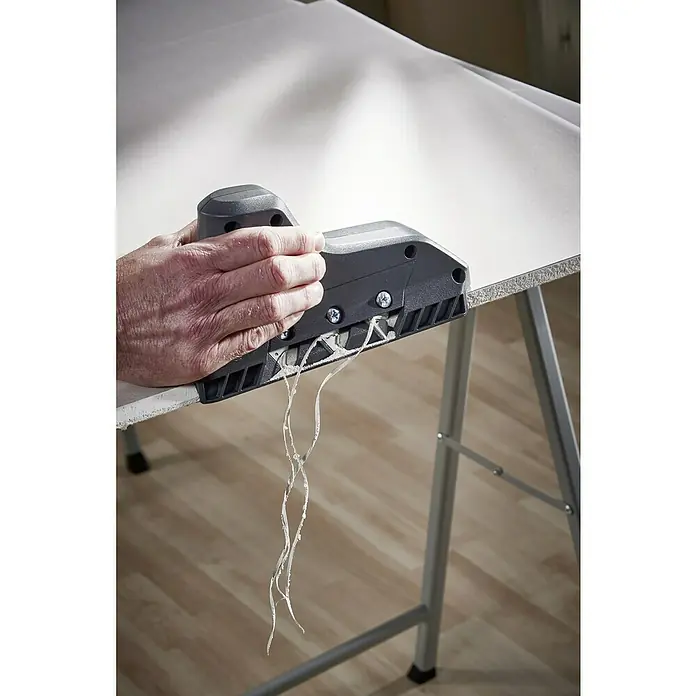Wolfcraft Canteadora triple - Número de cuchillas de cepillo: 3 ud., Apto para: Placas de yeso laminado - Se utiliza una herramienta de precisión para crear bordes limpios en un tablero. La cepilladora elimina el exceso de material, dejando superficies lisas.
