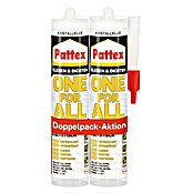 Pattex Montagekleber One for All Crystal Duo (2 x 290 g)