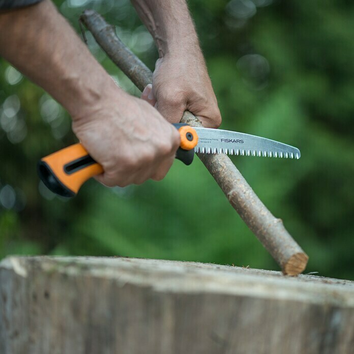 Fiskars Handsäge Xtract SW73Länge: 22,5 cm, Typ Zahnung: Grob, Geeignet für: Frisches Holz Unknown