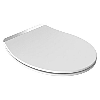 Poseidon WC-Sitz Strips (Mit Absenkautomatik, Duroplast, Abnehmbar, Weiß)