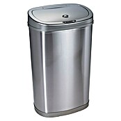 Sensor-Abfalleimer (Fassungsvermögen: 22 l + 28 l, Silber, Halbrund, Edelstahl)