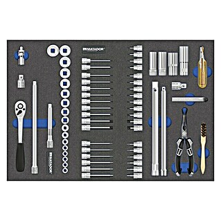 Matador Tool System Steckschlüsseleinsatz-Set (⅜″, 69 -tlg.)