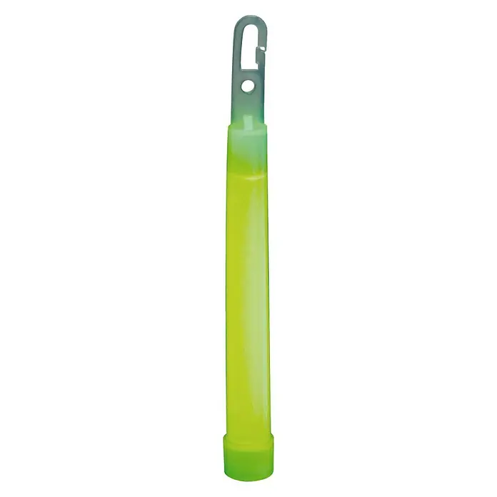 Westline Leuchtstab XXL - Grün, 15 cm - Gelber Knicklicht-Stab mit Haken zum Befestigen, ideal für Partys, Camping und Notfälle. Leuchtet hell und ist einfach zu aktivieren.
