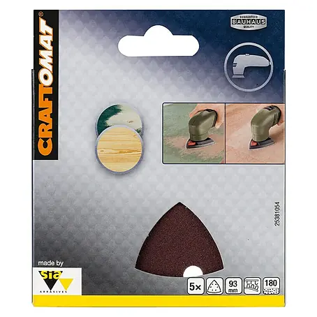Craftomat  Papel de lija Delta