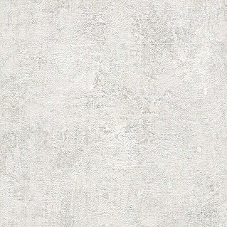 Rasch Papiertapete Putzoptik (Weiß, Steinoptik, 10,05 x 0,53 m)
