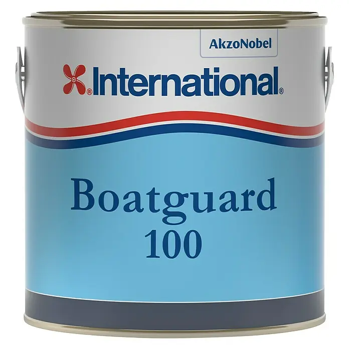International Selbstpolierendes Antifouling Boatguard 100 - Blau, 2,5 l - Dose Boatguard 100 von International AkzoNobel. Bootsfarbe für zuverlässigen Schutz und lange Lebensdauer.