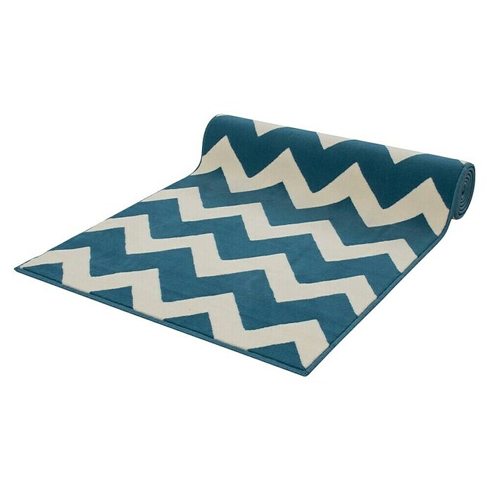 Kayoom Teppich Maroc 2085 (Türkis, L x B: 290 x 200 cm)