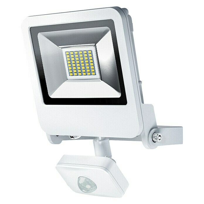 Ledvance LED-Strahler Endura FloodWeiß, Sensor, 30 W, IP44 Front View