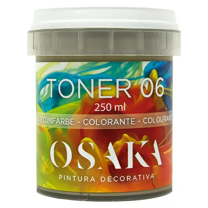 Osaka Colorante Toner - Piedra, 250 ml - Bote de pintura para entonar Osaki Toner 06, 250 ml. La pintura decorativa es ideal para proyectos de interiorismo.