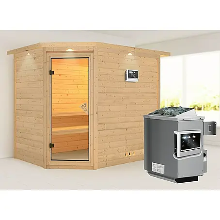 Karibu  Massivholzsauna Tanami
