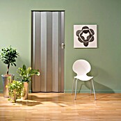 Puerta plegable PVC Grosfillex Spacy madera oscura 2050x840mm