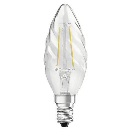 Voltolux  LED-Lampe Kerzeform E14 klar