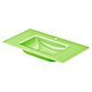 Lavabo Cristal (An x L: 71 x 40 cm, Vidrio, Verde)