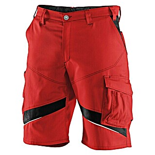 Kübler Activiq Herren-Arbeitsshorts (Konfektionsgröße: 50, Rot/Schwarz)