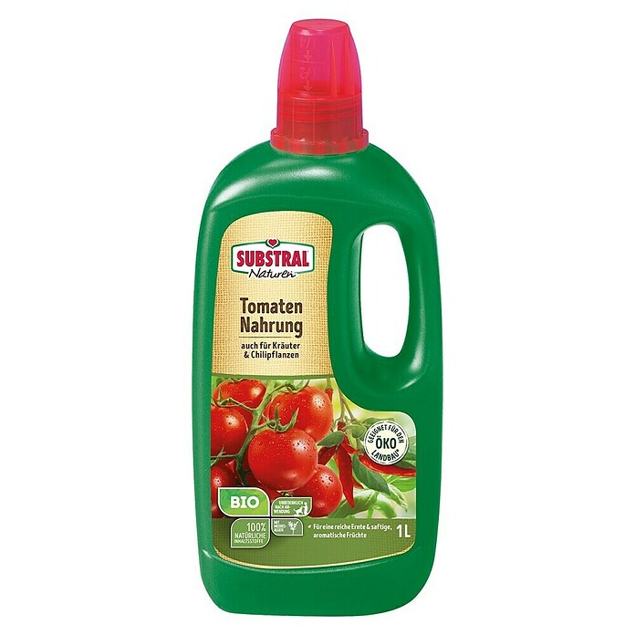 Celaflor Naturen Bio-Tomaten- & Kräuternahrung (1 l, Inhalt ausreichend für ca.: 140 l)