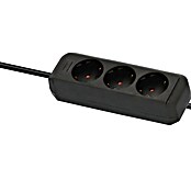 Brennenstuhl Eco-Line Stekkerdoos (Zwart, Kabellengte: 1,5 m, IP20, Zonder schakelaar) | BAUHAUS