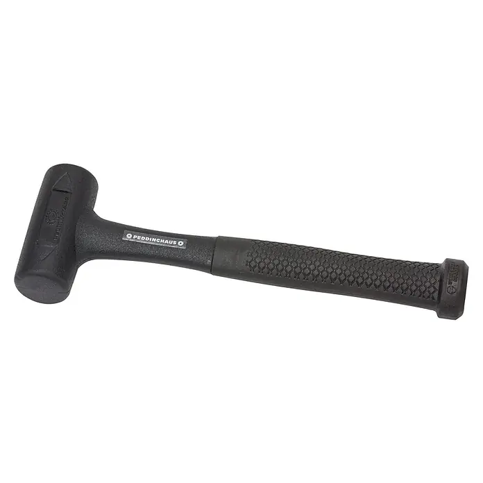 Peddinghaus Schonhammer - Durchmesser Kopf: 45 mm, Schonhammer - Schwarzer Schonhammer der Marke Peddinghaus mit ergonomischem Griff für präzise und schonende Arbeiten. Vielseitiges Werkzeug für Handwerker.