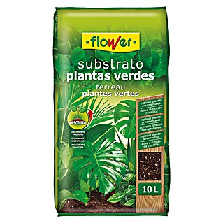 Flower Sustrato para plantas verdes (10 l)
