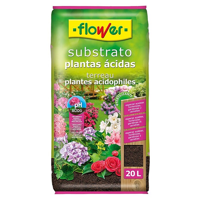 Flower Sustrato para plantas ácidas (20 l)