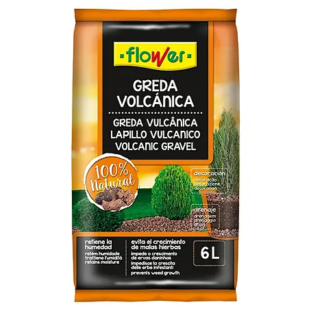 Flower  Greda volcánica 12/18