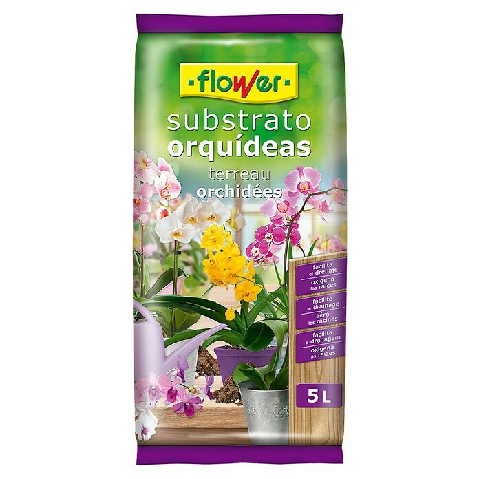 Flower Tierra para orquídeas (5 l)