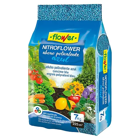 Flower  Abono azul polivalente Nitroflower