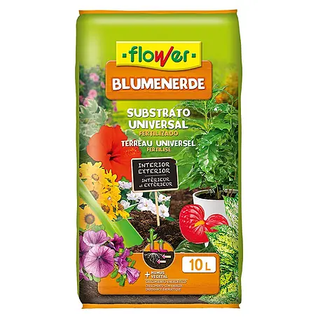 Flower  Sustrato para plantas Universal